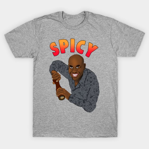 Spicy Ainsley Harriott Meme T-Shirt by Barnyardy